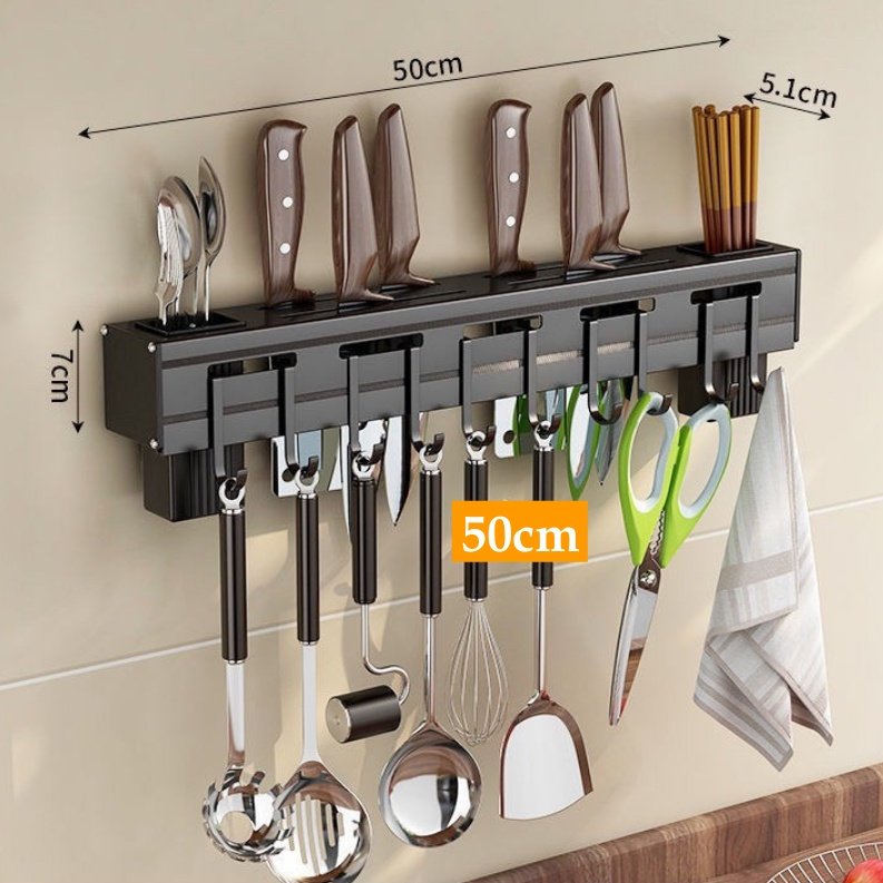 Giá treo đồ nhà bếp đa năng 50cm - Ảnh 2