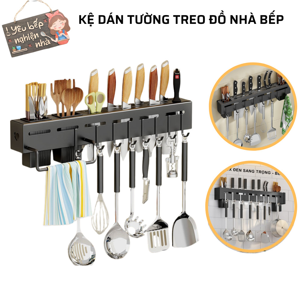 Giá treo đồ nhà bếp đa năng 50cm - Ảnh 3