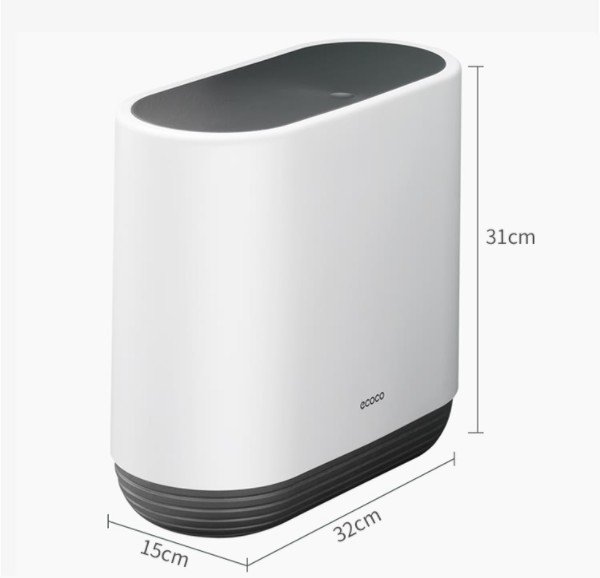 Thùng rác Ecoco chống đổ kín mùi Ecoco - Ảnh 4