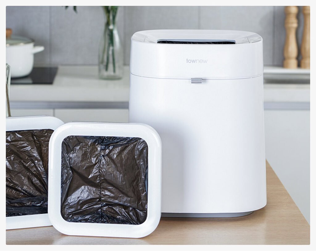Thùng Rác Thông Minh TOWNEW T AIR X ( BLUE) – Bản Quốc Tế - Ảnh 4
